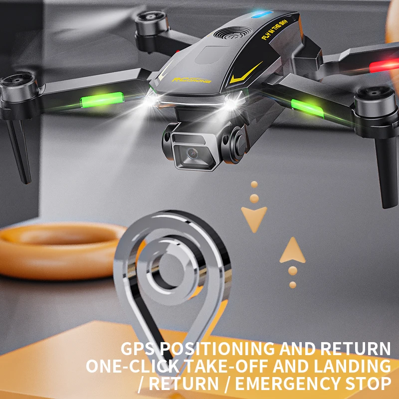 ZD012 gps drone Brushless  2 camera intelligent following one-click control