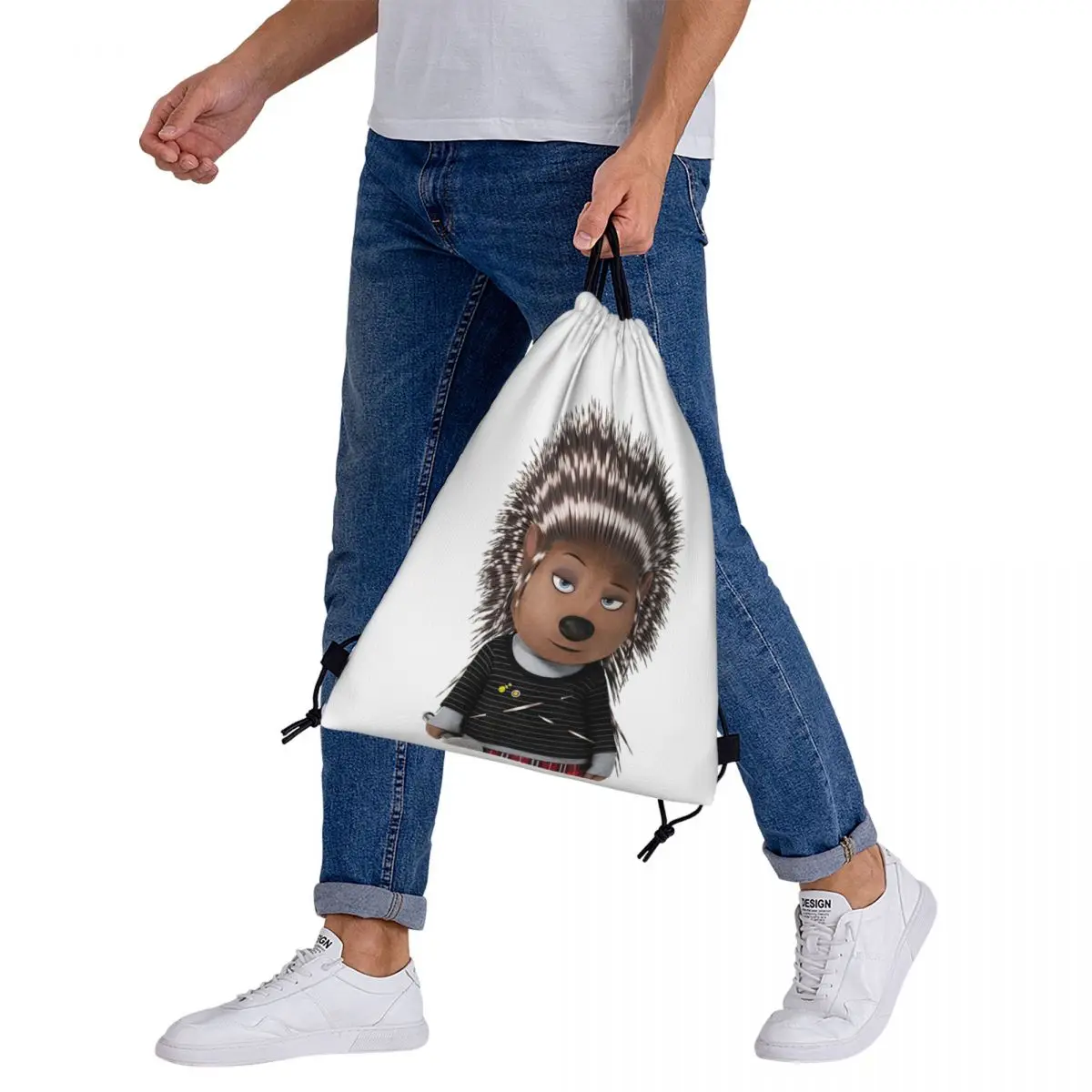 Sac à dos Bundle Pocket pour homme et femme, Sing Movie, Rick, Proximité, Wstring, Sports, Livre, École