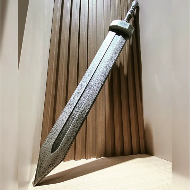1:1 cosplay Game Ring Perforated Knife Darkmoon Greatsword Prop Role Playing  Giant Sword Halloween Model Home Decor Sword