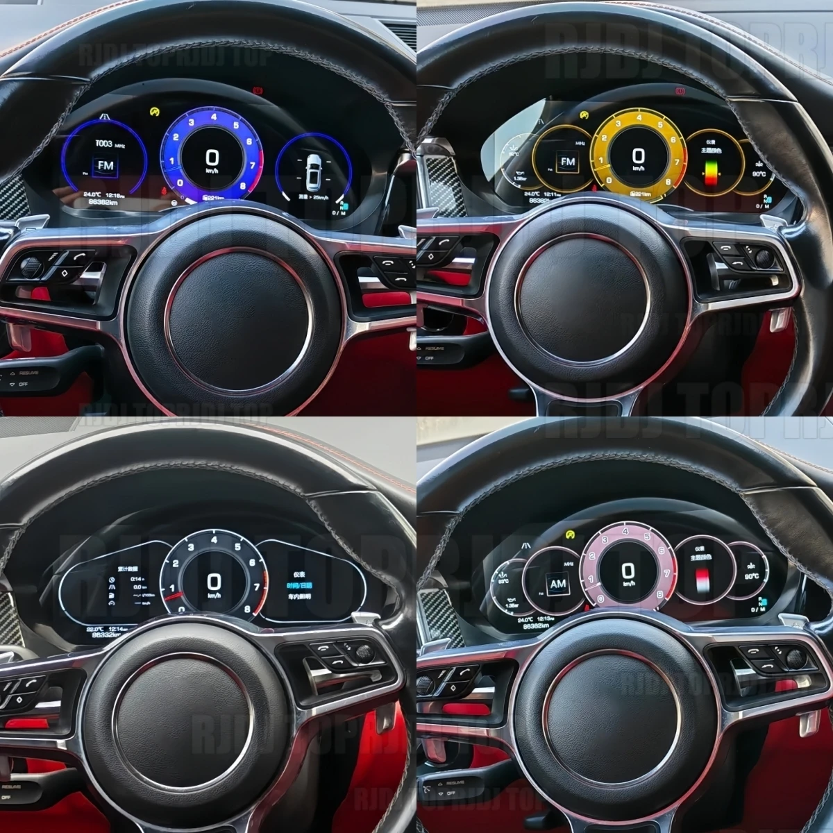 

10.25" LCD Dashboard Display For Porsche Macan 2014-2025 Board Speedometer Screen Virtual Cockpit Digital Cluster Instrument