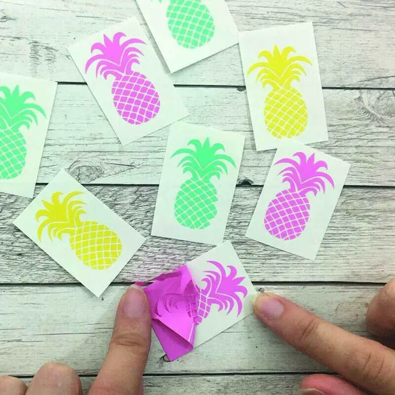 Vinyl for Cut Permanent Adhesive Vinyl Sheet 7 Assorted Colors Make Signs for Party Decoration Sticker Craft Cutter Car Decal