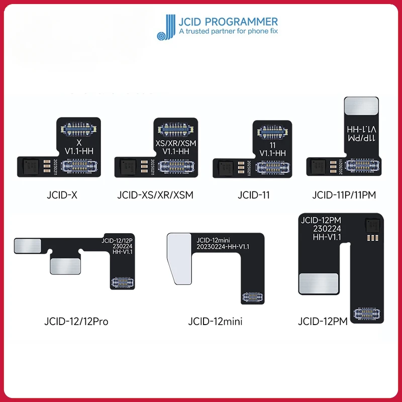 JCID JC Non-removal Face ID Repair FPC Flex Cable For iPhone X XR XS 11 12 Mini Pro Max Dot Projector Read Write Data Repair