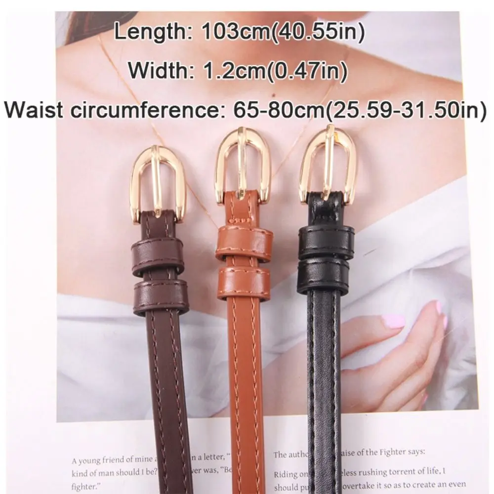 ピンバックル付きPUレザーベルト,多用途ベルト,レトロスタイル,カジュアル,ファッショナブル,ラグジュアリー