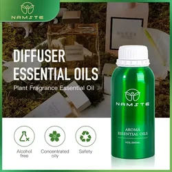 NAMSTE Luxury Perfume Oils 500ML Automatic Diffuser Essential Oils Home Air Freshener Electric Scent Diffuser Oil For Hotel Room