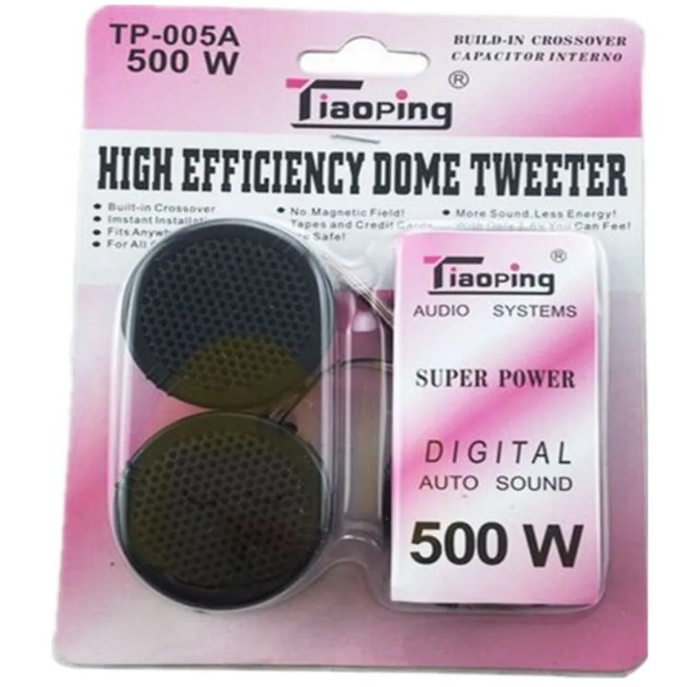 High Efficiency Car Audio Speaker For Car Audio Car Tweeters Mini Dome Tweeter Treble Loudspeakers Dome Speaker Sound