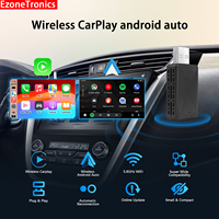 Ezonetronics 2024 New Wireless CarPlay android auto 2 in 1 adapter for factory wired car Plug and Play Fashionable and Portable