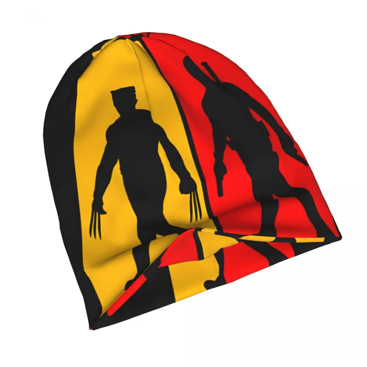 Deadpool & Wolverine   Outdoor Hats MARVEL Super Hero Thin Hat Bonnet Special Skullies Beanies Caps Men Women's Earmuffs