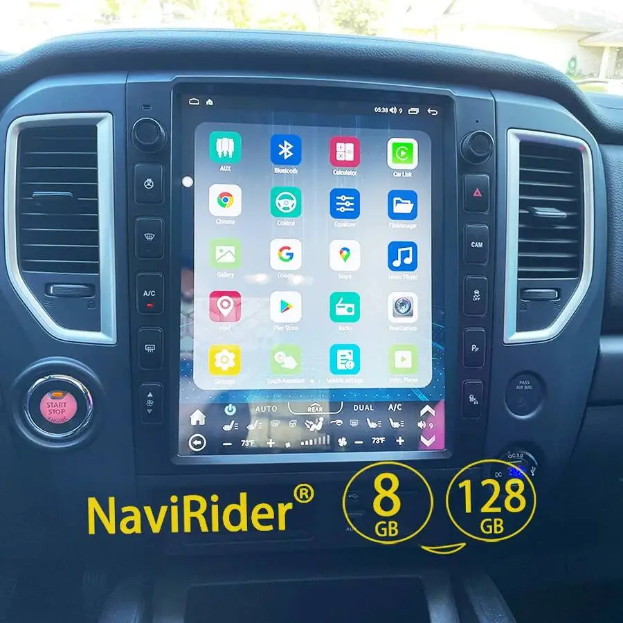 13inch Android Screen Radio 2din For Nissan Titan 2016 2018 GPS Carplay Car Multimedia Video Player Stereo Navi Head Unit