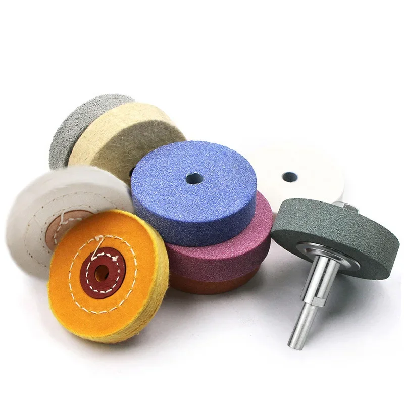 

75mm Grinding Wheel Blade Grinding Wheel 3 Inch Polishing Wheel Electric Drill Spin Grinding Pad For Metal Alloy Polishing