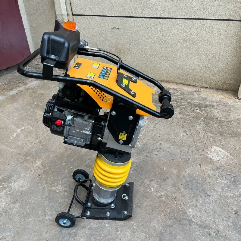

High Quality 6.5hp Vibrating Ground Compactor with Core Motor Components Jackhammer Engine Rammer