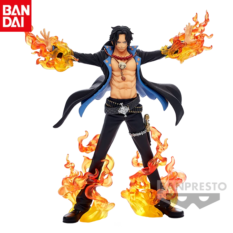 

Bandai Original One Piece Sets Sail DXF SPECIAL Fire Fist Ace Figure Action Figure Collection Figure Holiday Gift