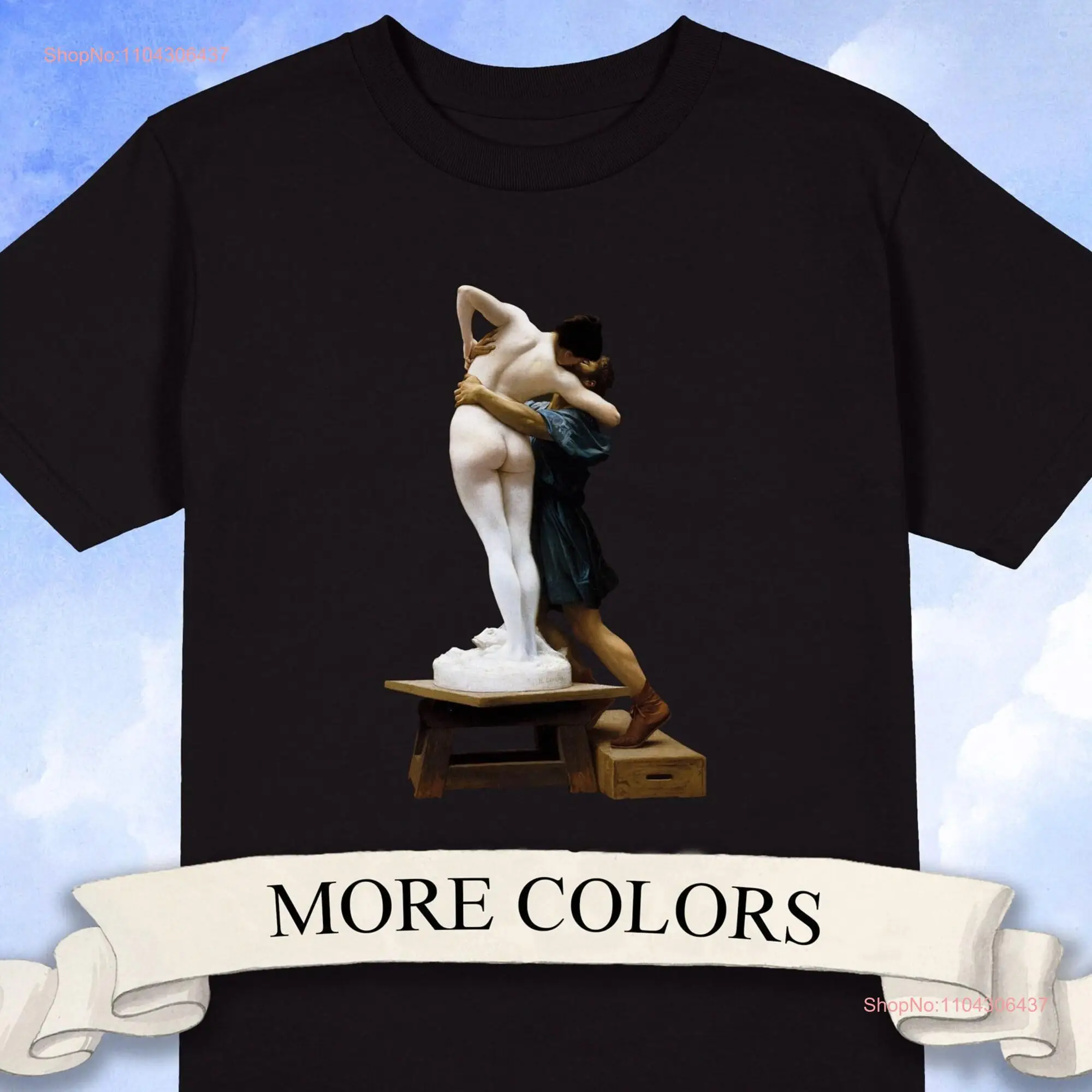 Jean Léon Gérôme Pygmalion and Galatea t shirt Art History long or short sleeves