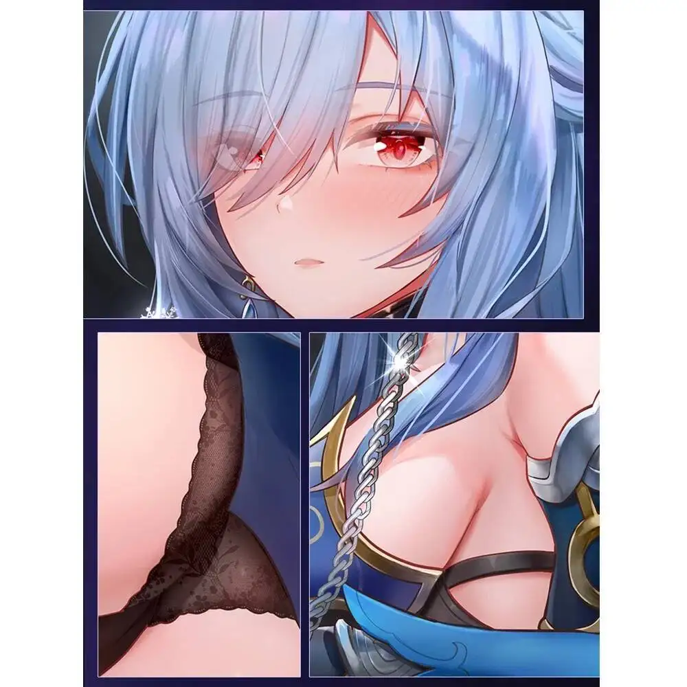 Honkai Star Rail Jingliu Dakimakura 2WAY Hing Body Case Anime Jing Liu Cuscino Fodere per Cuscini Regali di Natale