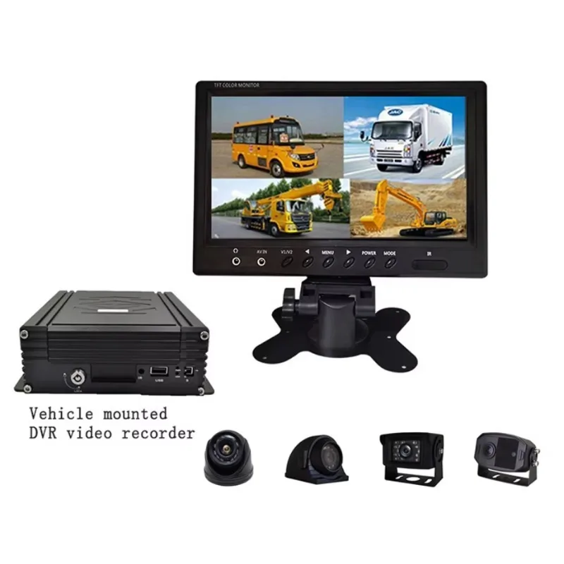 Firecore HX-9005 Wholesale 4 Channel Car Camera with DVR HD 1080P Dash Cam Car Video Recorder 360 Surrounding Camera System