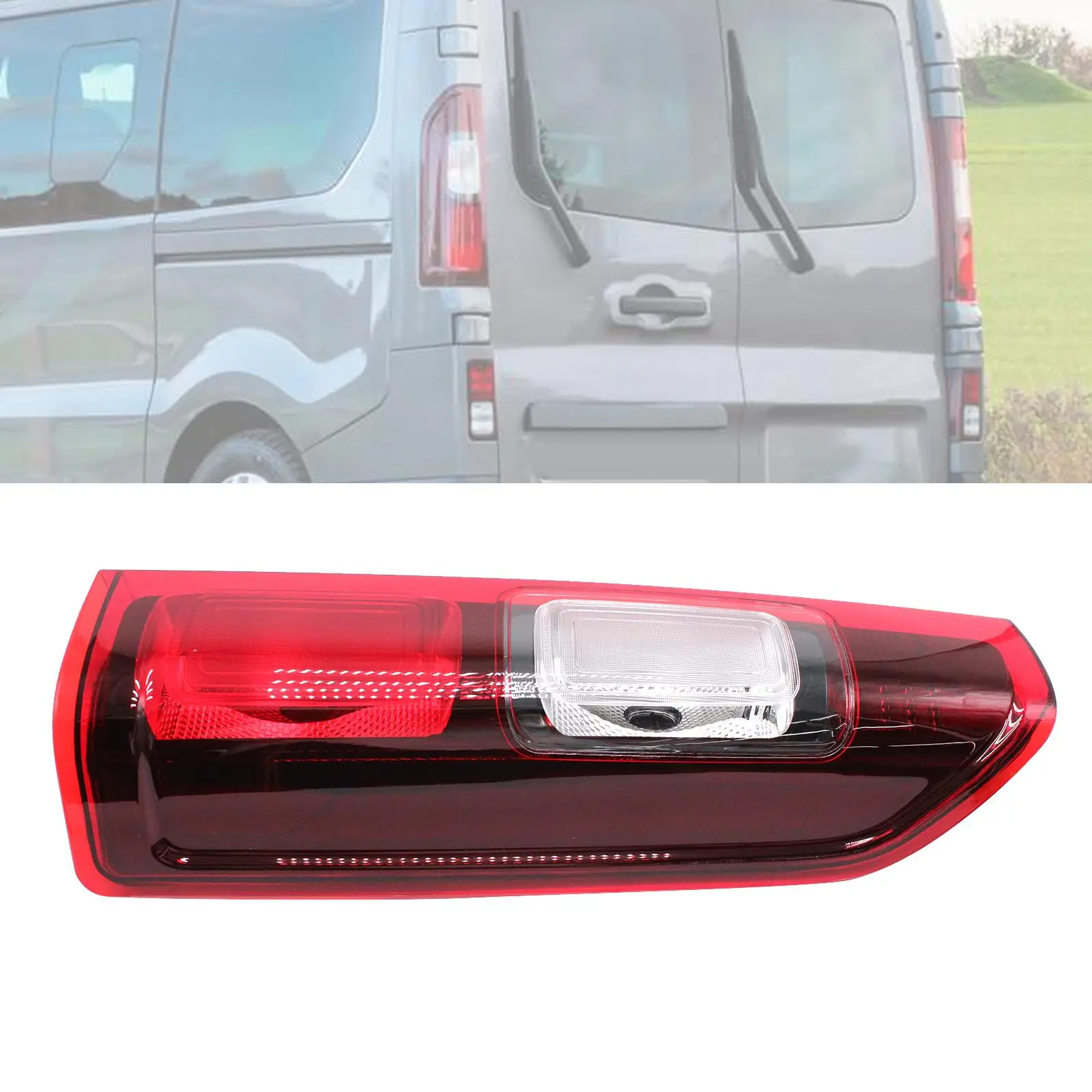 

Rear Light 265504656R Spare Parts Easily Install Right Replacement for Trafic MK 2014-2019 Vauxhall Opel Vivaro 2014-2019