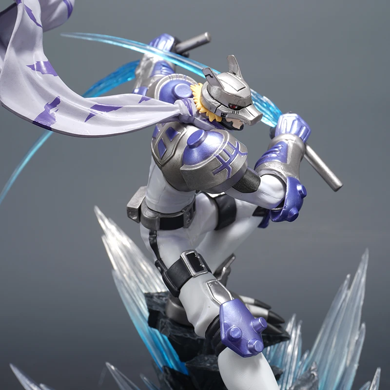 Em estoque 23cm anime digimon aventura wolfmon figura de ação pvc modelo boneca coleção brinquedos estatueta presente aniversário