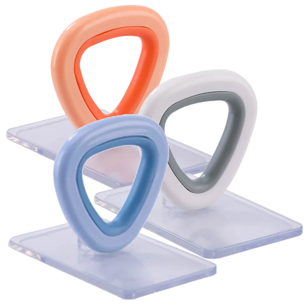 3Pcs Toilet Seat Lifter Handle - Easy Peel Stick Adhesive Toilet Lid Lifter for Home Bathroom Clean Hygienic Hands-Free Use