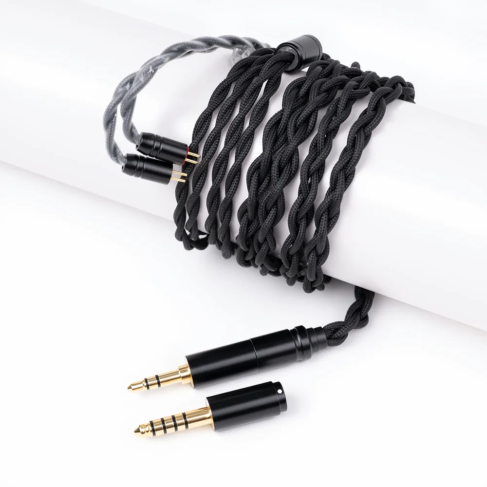 Słuchawki dokanałowe COZOY D2 IEM 2DD z podwójnym obwodem magnetycznym i podwójną komorą, słuchawki HiFi z kablem 0.78 2Pin i wtykiem 3.5/4.4mm — zdjęcie produktu 5