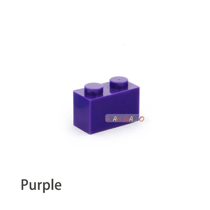 500 stücke 1x2 Punkte DIY Bausteine Dicke Zahlen Bricks Pädagogisches Kreatives Kunststoff Spielzeug für Kinder Kompatibel mit 3004