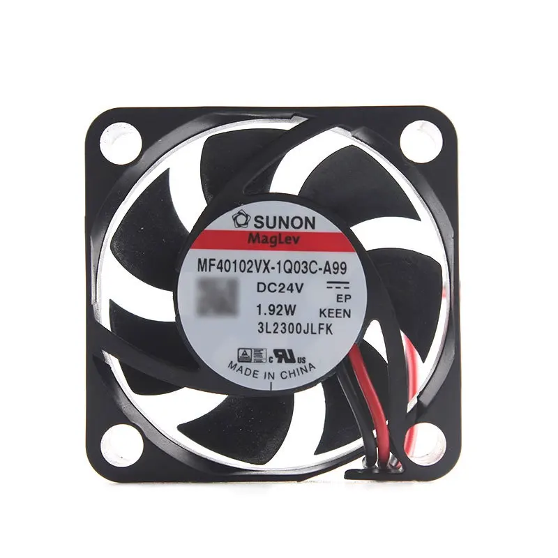 

Free shipping, brand new MF40102VX-1Q03C-A99 4010 24V1.92W high air volume cooling fan