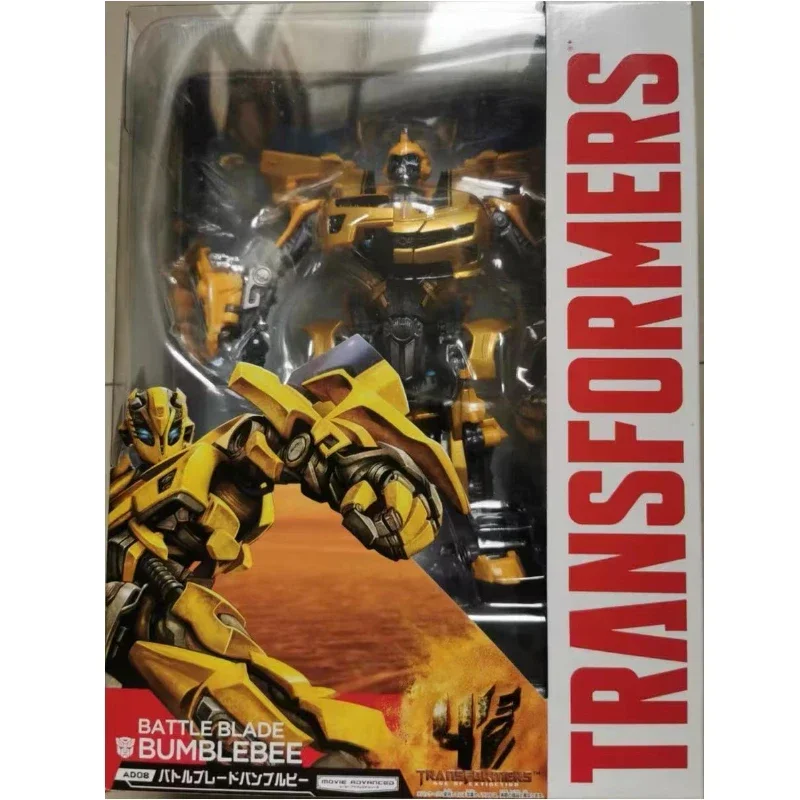 In Stock Takara Tomy Transformers Movie 4 AOE AD Series AD-08 Glaive Bumblebee Robot Anime Action Model Toys Gift