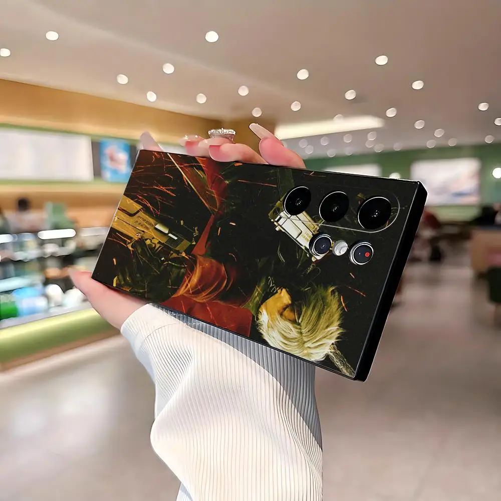 Game Devil May Cry Cool Phone Case For Samsung Galaxy S26 S25 S24 S23 S22 S21 Plus Ultra Fold A Soft Black