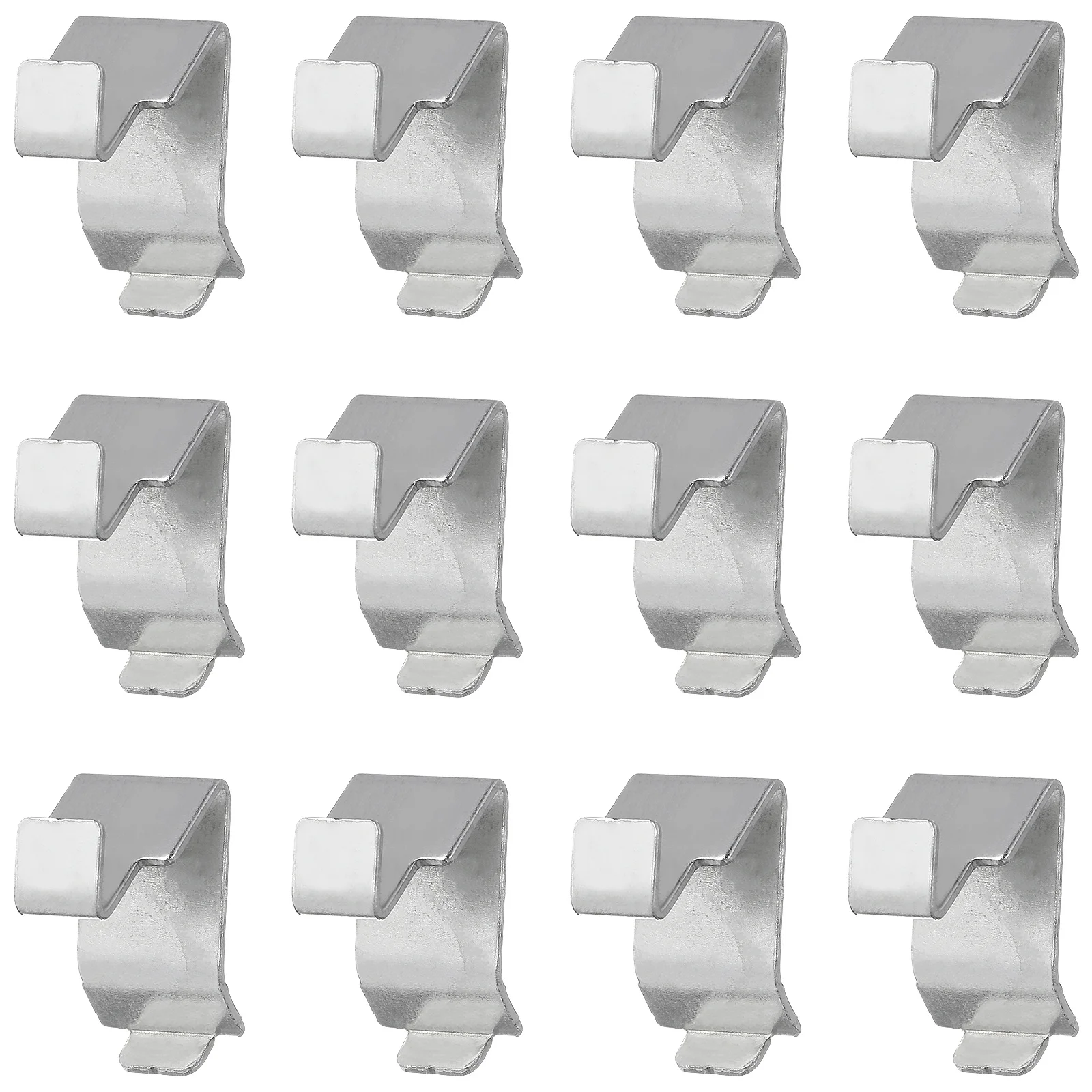 

12pcs File Accessories Cabinet Clips Metal Shelf Supports For Kitchen Metal Cabinet Shelf Clips Bookcase Storage Shelving