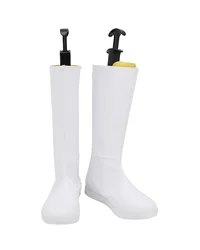Dragon Vegeta Cosplay Boots White Leather Shoes Custom Made Any Size for Unisex
