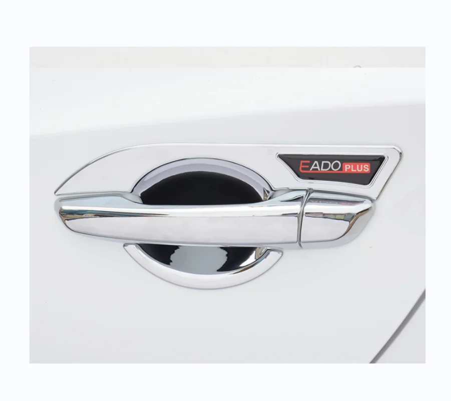 For Changan Eado Plus 2020 2021  2022 2023 Accessories Car Door Pull Doorknob Handle Bowl Cap Decoration Cover Trim