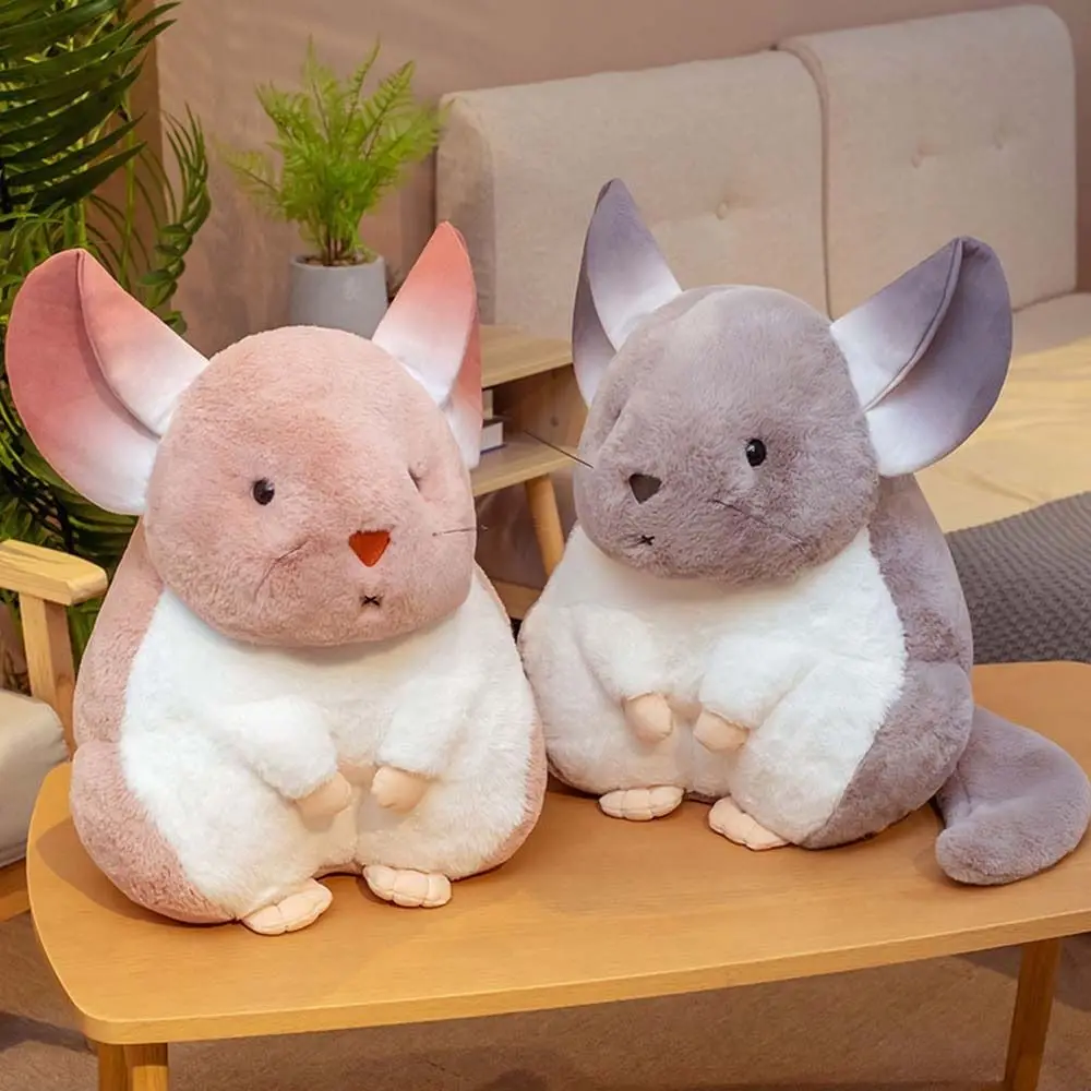 Cute Hamster Chinchillas Sofa Decoration Plush Pillow Hamster Plush Toys Plush Animal Toy Chinchillas Plush Doll Stuffed Toys