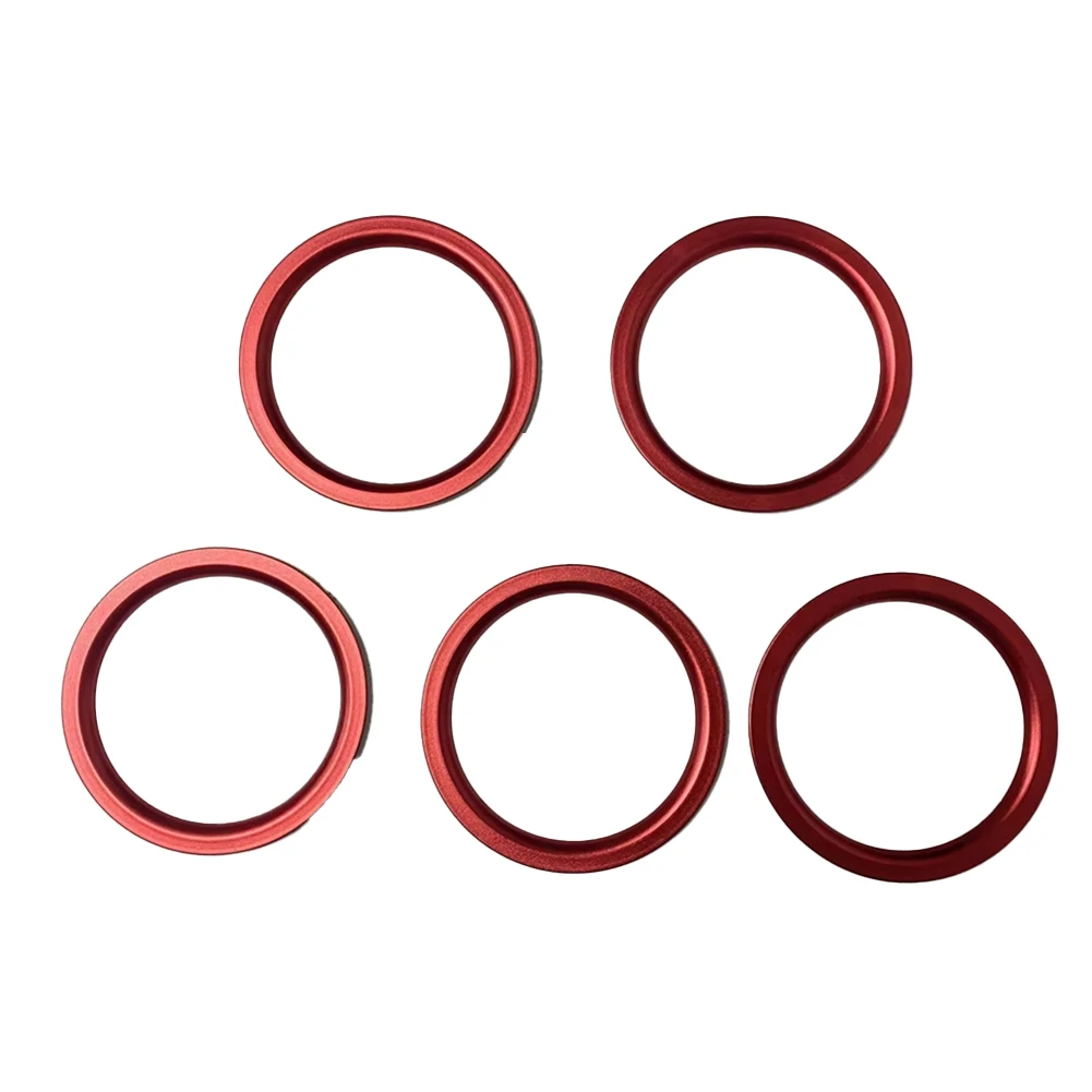 Transform Your For Suzuki Vitara's Interior with 5PCS Air Conditioner Outlet Vent Rings Designed for Easy Installation and Style