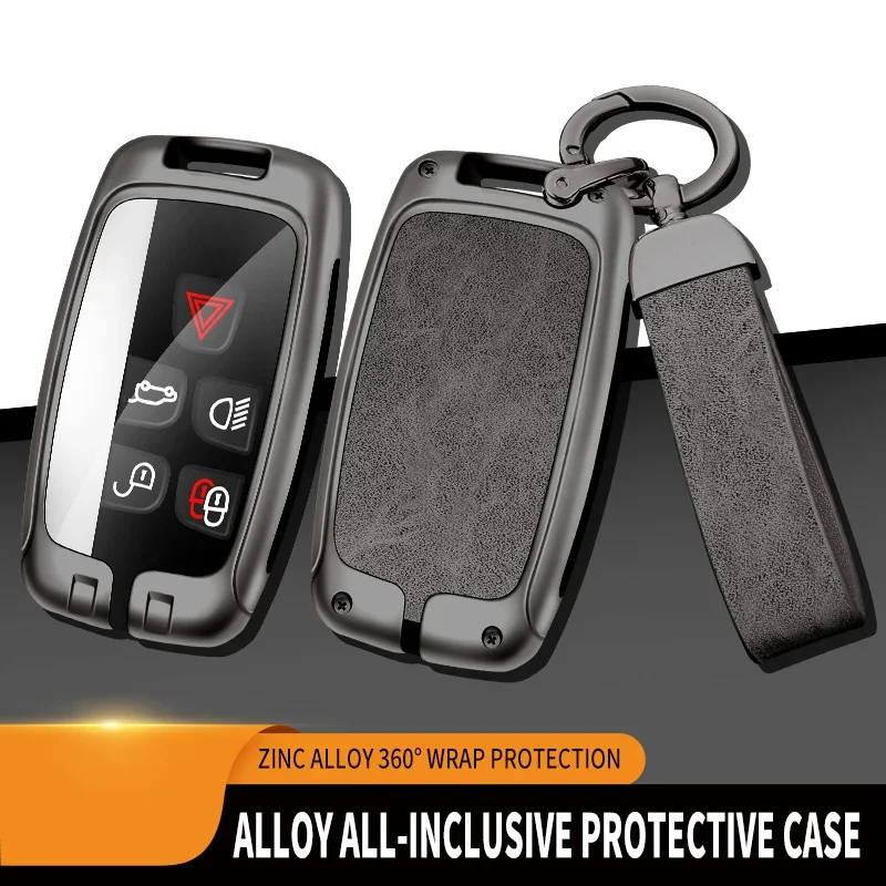 

Car Key Cover Case Shell For Land Rover Range Rover Sport Evoque Freelander 2 Jaguar Velar Discovery 4 XF XJ XJL XE C-X16 Parts