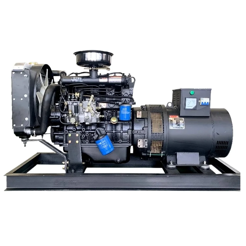 Silent diesel generator set