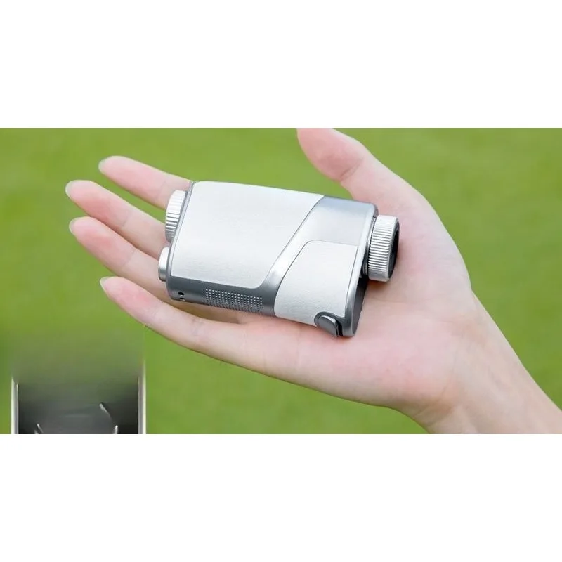 Mini color screen golf rangefinder night vision lens slope compensation lock flag vibration