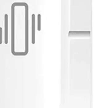 White For Zigbee 3.0 Vibration Sensor G-Sensor Tilt Detector For For Smart Door Home Automation Security Alarm System Device