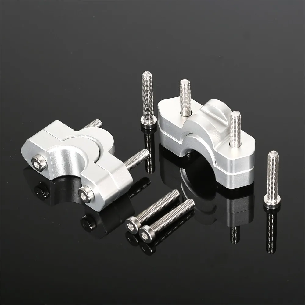 15mm 30mm Aluminum CNC Handlebar Extension Riser Adapter Clamp Mount Bracket Height Raiser For R1300GS ADV 2024+