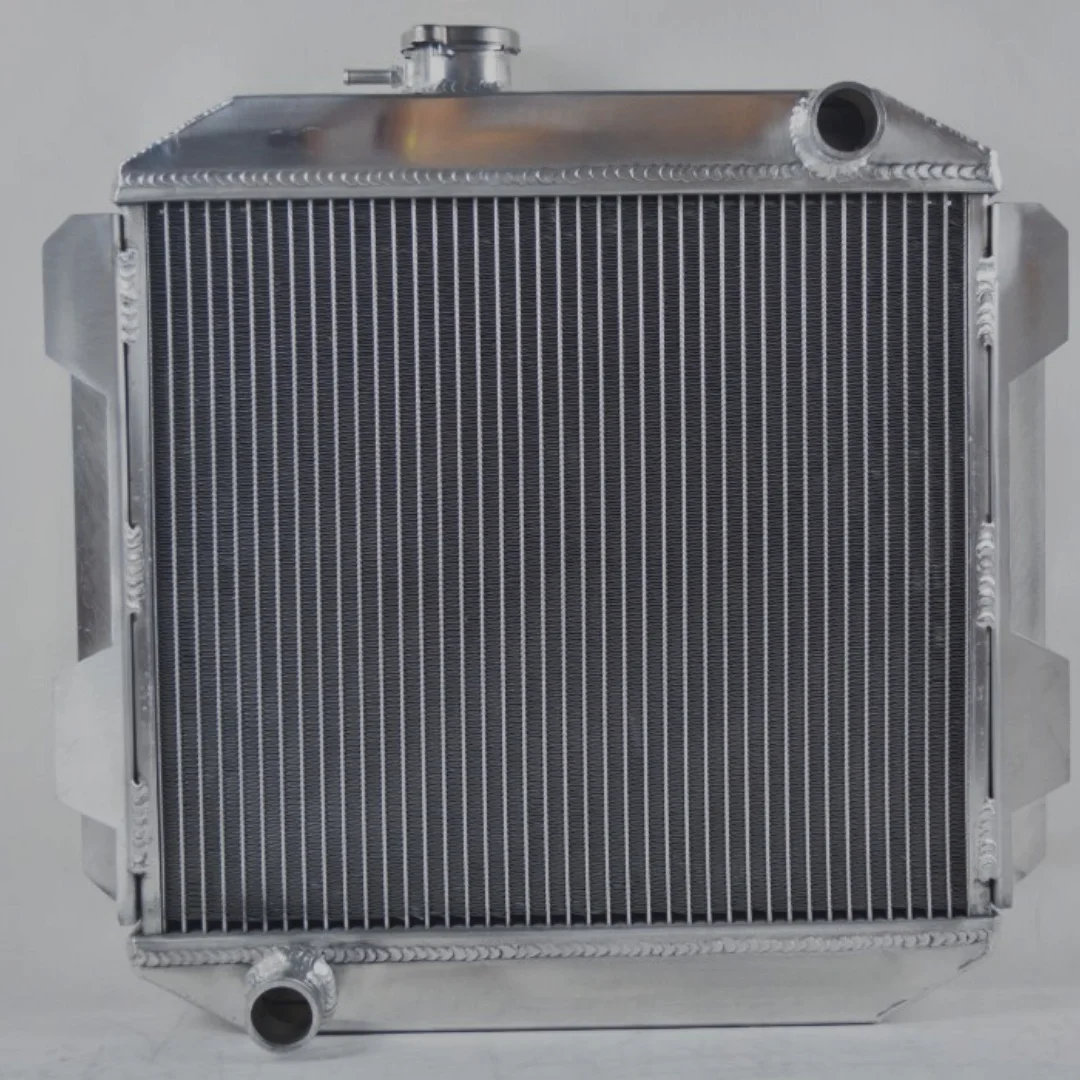 Aluminiumkühler für Linkslenker für Ford Capri MKII MKIII 2.3L/2.8L V6 Cologne 1974-1985 mit Schaltgetriebe