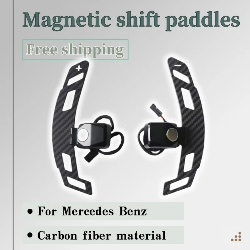 

Рулевое колесо из углеродного волокна на заказ, переключатели для Mercedes Benz Dragonfly, обновленные детали для стайлинга автомобилей, установка без потерь