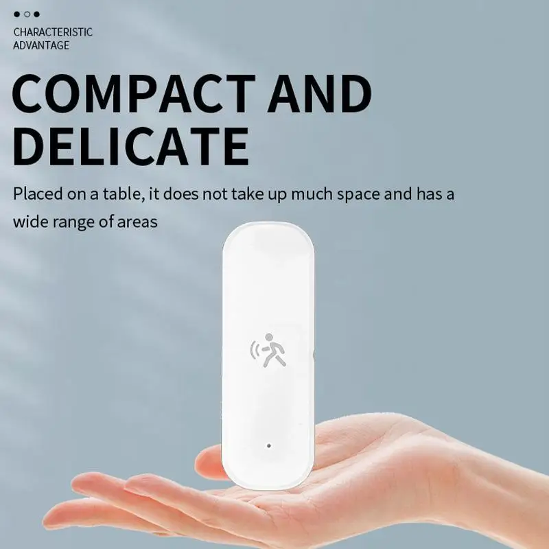 Zigbee 24G MmWave Radar Presence Motion Sensor Smart Human Detector For Security Automation And Smart Life App Control Use