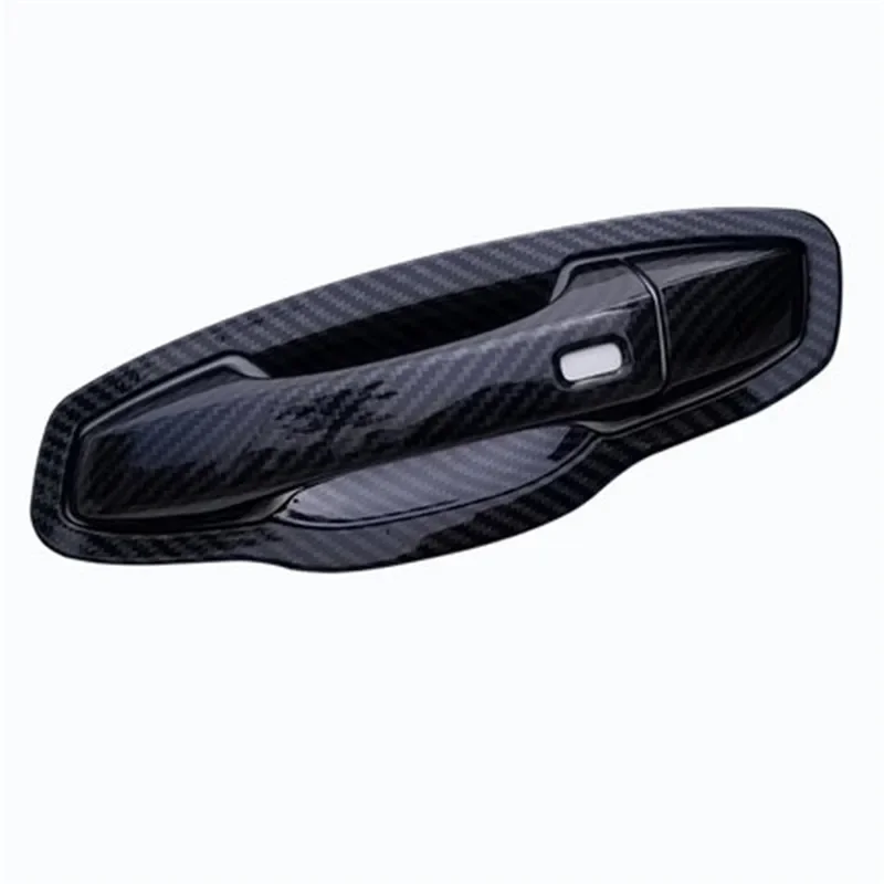 폭스 바겐 폭스 바겐 골프 7 MK7 2013-2019 크롬 도어 핸들 그릇 트림 자동차 사이드 도어 핸들 커버 트림 스티커 스타일링 액세서리