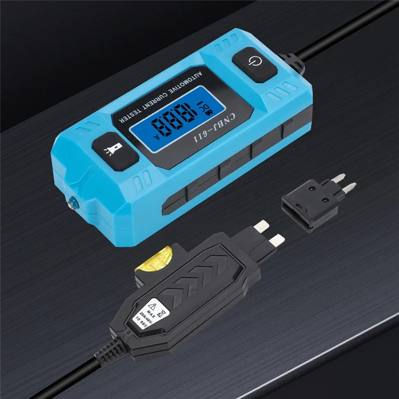 

CNBJ-611 Automotive Fuse Current Tester Car Leakage Analyzer Fault Tester Automotive Fuse Current Testing Tool-AA70