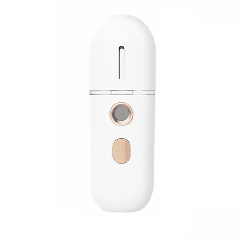 

【EXCLUSIVE】Portable Nano Mist Sprayer Mini USB Rechargeable Face Spray Facial Body Steamer Moisturizing Skin Sprayer