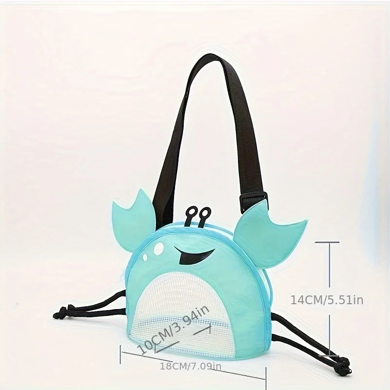 حقيبة شاطئ كراب شل للأطفال - من أجل |   تصميم غلاف محمول لحمام السباحة والعطلات وفي الهواء الطلق