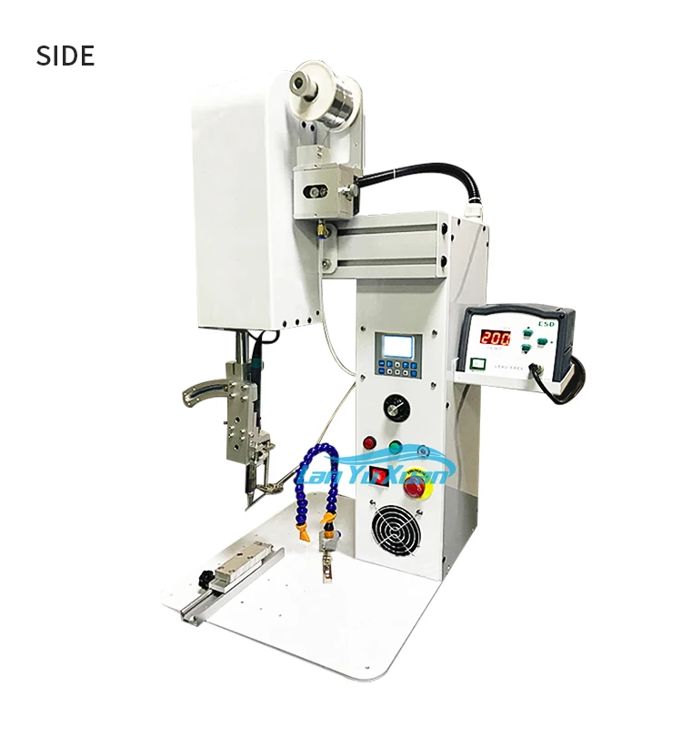 

BORX Foot-operated Semi-automatic Welding，Single Axis USB/DC Plug Switch Circuit Board Machine Spot