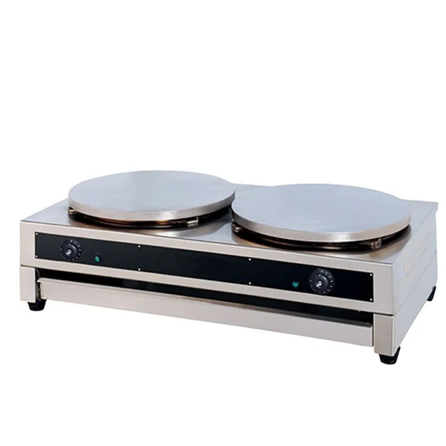 

Automatic Double crepe machine maker hot sale crepe maker commercial popular Commercial crepe maker