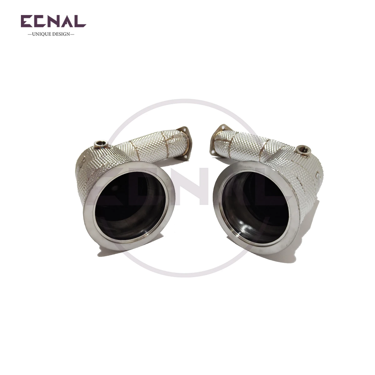 أنبوب عادم Ecnal لـ Lamborghini URUS V8 4.0T 2018+ عالي الجودة SS304 مع نظام عادم رياضي للسيارة درع الحرارة