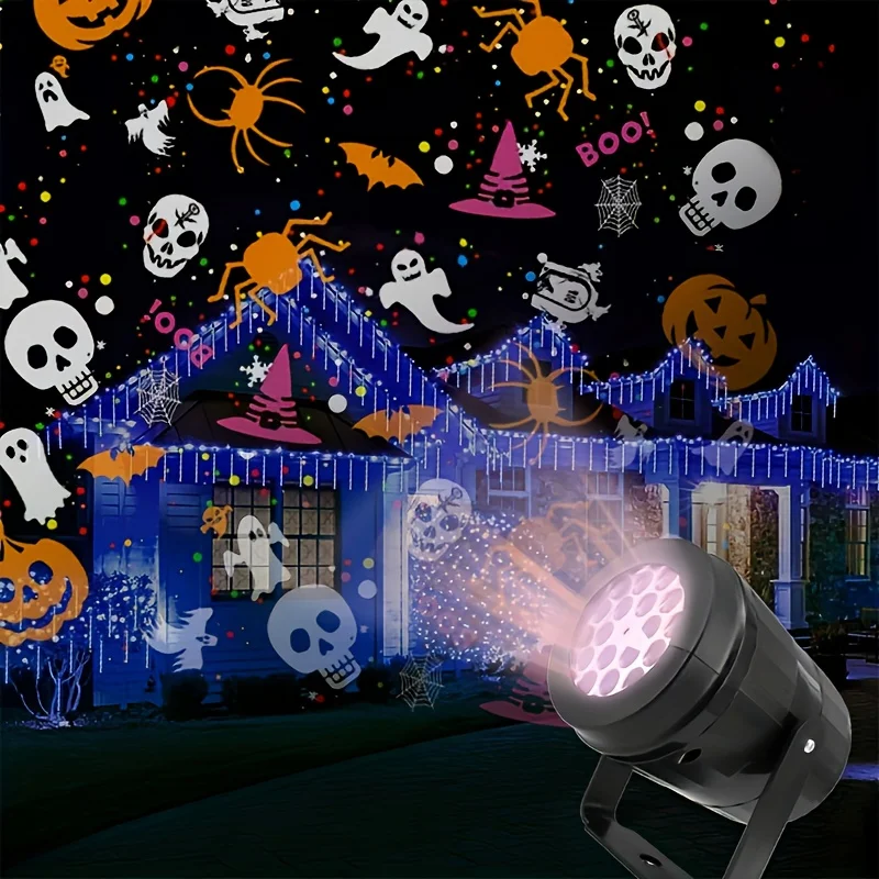 

Halloween Projector LED Night Light 5V USB Powered Holiday Party Projection ,Festival and Family Party Spotlight,Halloween Gift