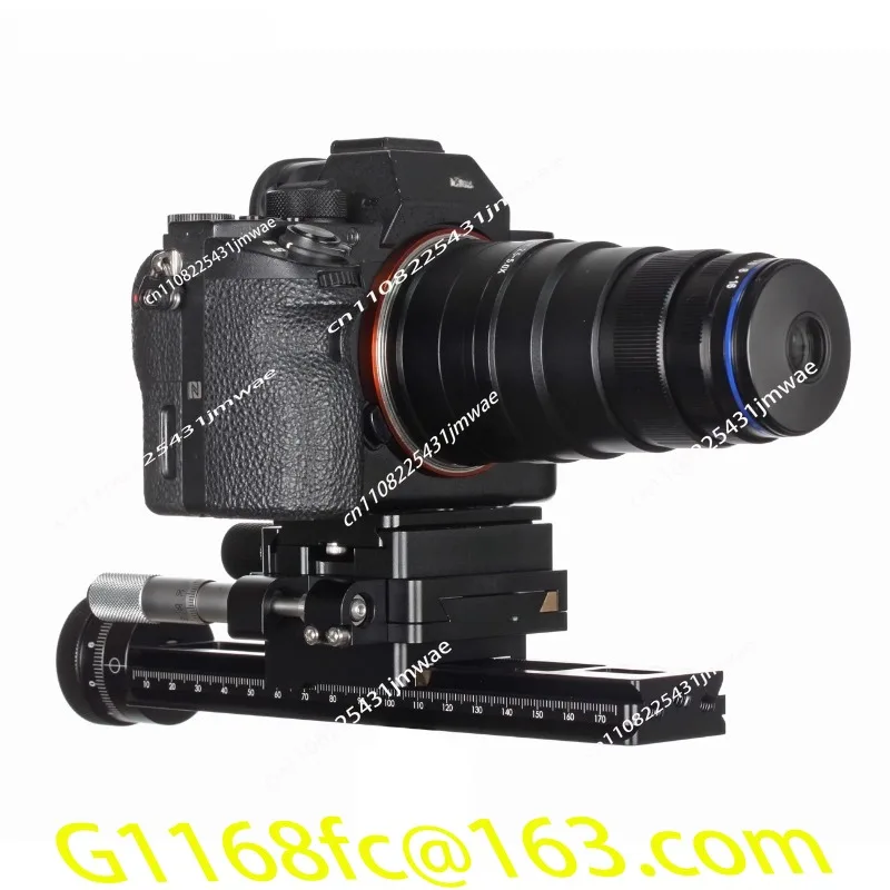 Suitable for DP1 Dual Precision Macro Focusing Slide Rail, Focusing Stack, Dual Speed Unidirectional Micrometer Head