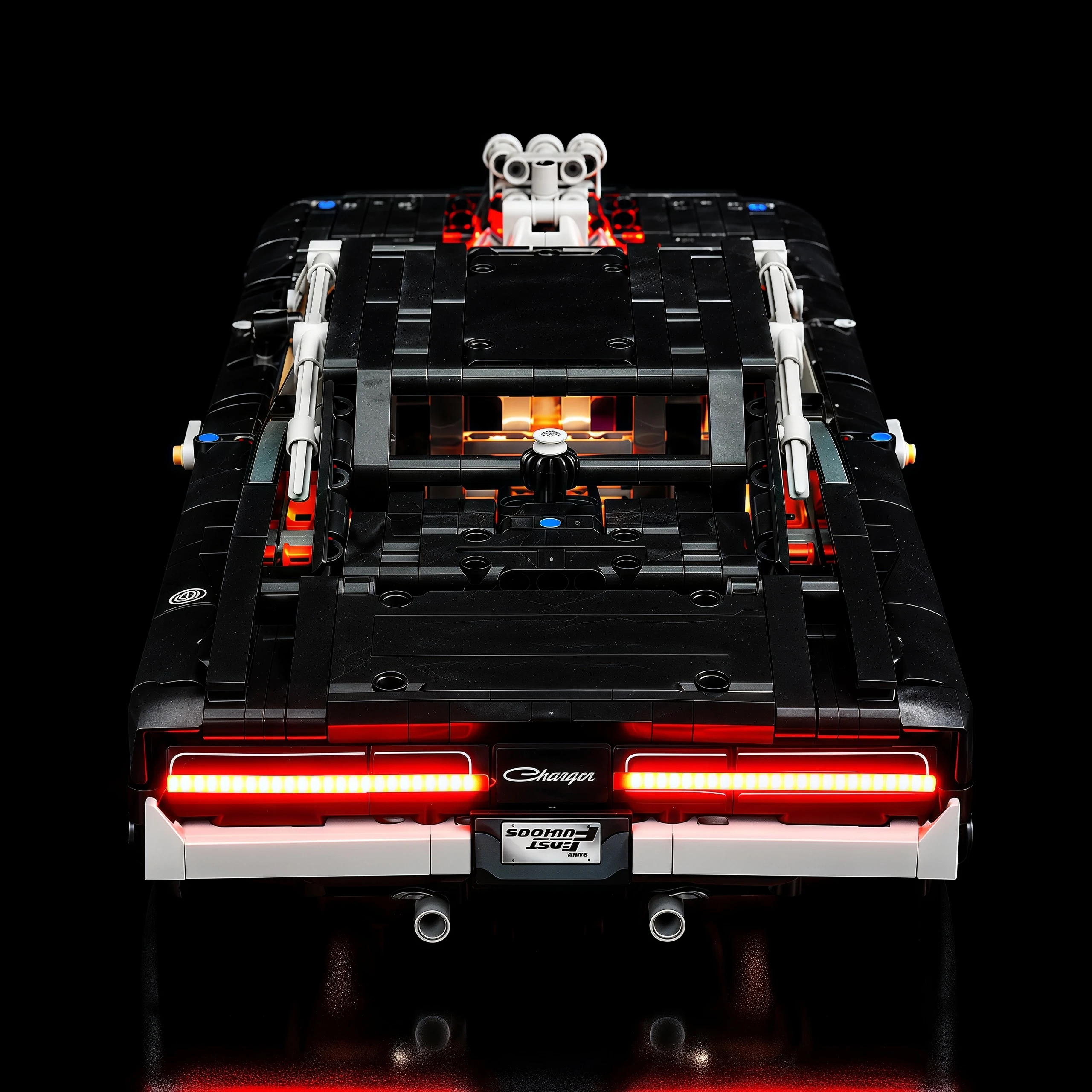 MAXCXT LED Light For LEGO 42231 Technic Fast and Furious Dodge Charger R/T DIY Decorative Lamp Not Include Building Blocks Set view 3