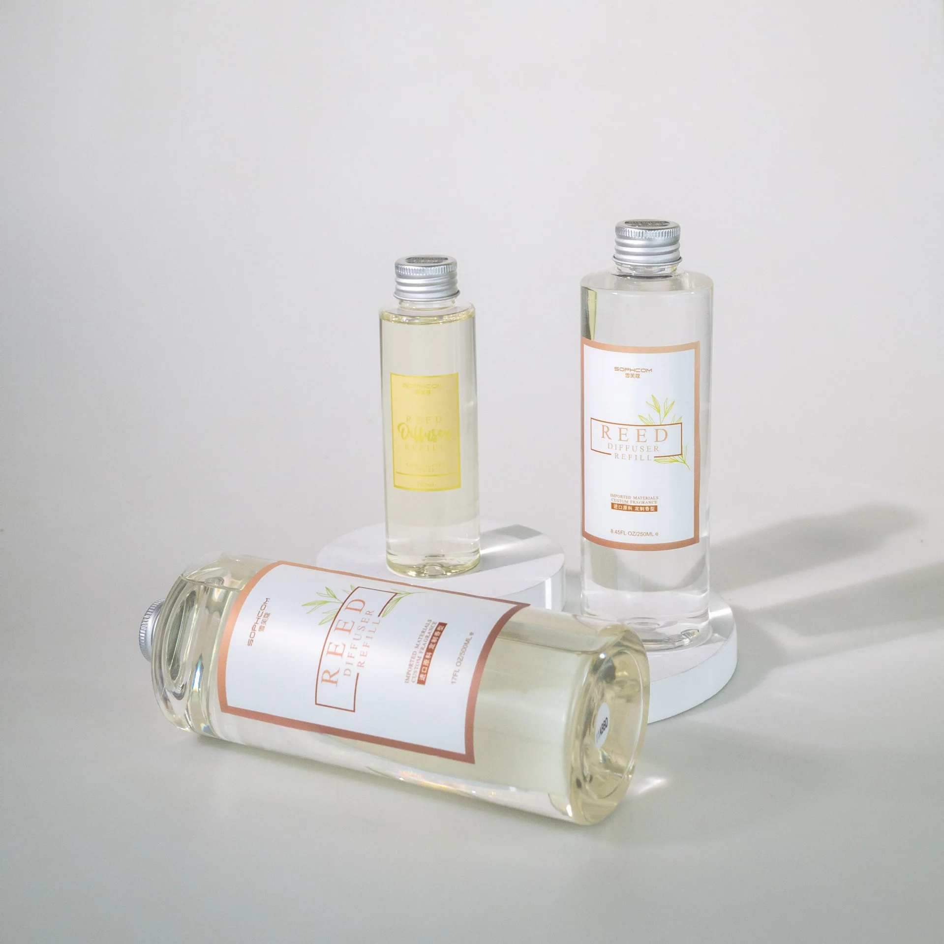100/250/500/1000ml Aromatherapy Essential Oils Refill Supplementary Fluid 11 Scents Perfumn Office/Home Fragrance Air Freshener